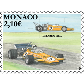 LES VOITURES DE COURSE MYTHIQUES - MCLAREN M19A LES VOITURES DE COURSE MYTHIQUES - MCLAREN M19A