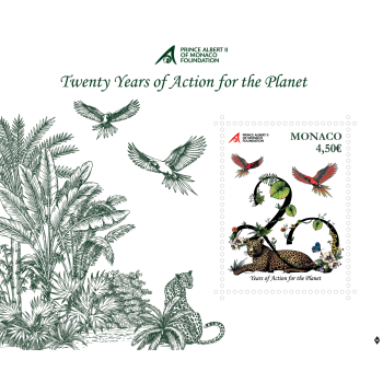 20e ANNIVERSAIRE DE LA FONDATION PRINCE ALBERT II DE MONACO 20e ANNIVERSAIRE DE LA FONDATION PRINCE ALBERT II DE MONACO