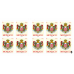 CARNET CRÈME AUTOCOLLANT DE 10 TIMBRES-POSTE À VALIDITÉ PERMANENTE POUR L'INTERNATIONAL CARNET CRÈME AUTOCOLLANT DE 10 TIMBRES-POSTE À VALIDITÉ PERMANENTE POUR L'INTERNATIONAL