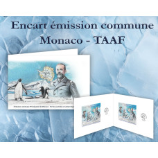 ENCART ÉMISSION COMMUNE MONACO - TERRES AUSTRALES ET ANTARCTIQUES FRANÇAISES