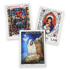 LOT N°2 DE 3 CARTES POSTALES DE NOËL
