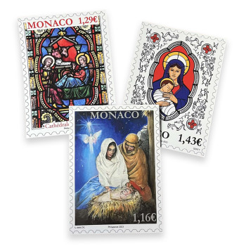 LOT N°2 DE 3 CARTES POSTALES DE NOËL